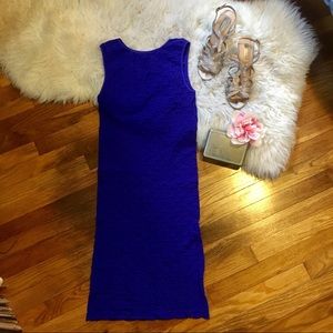 Blue party dress
